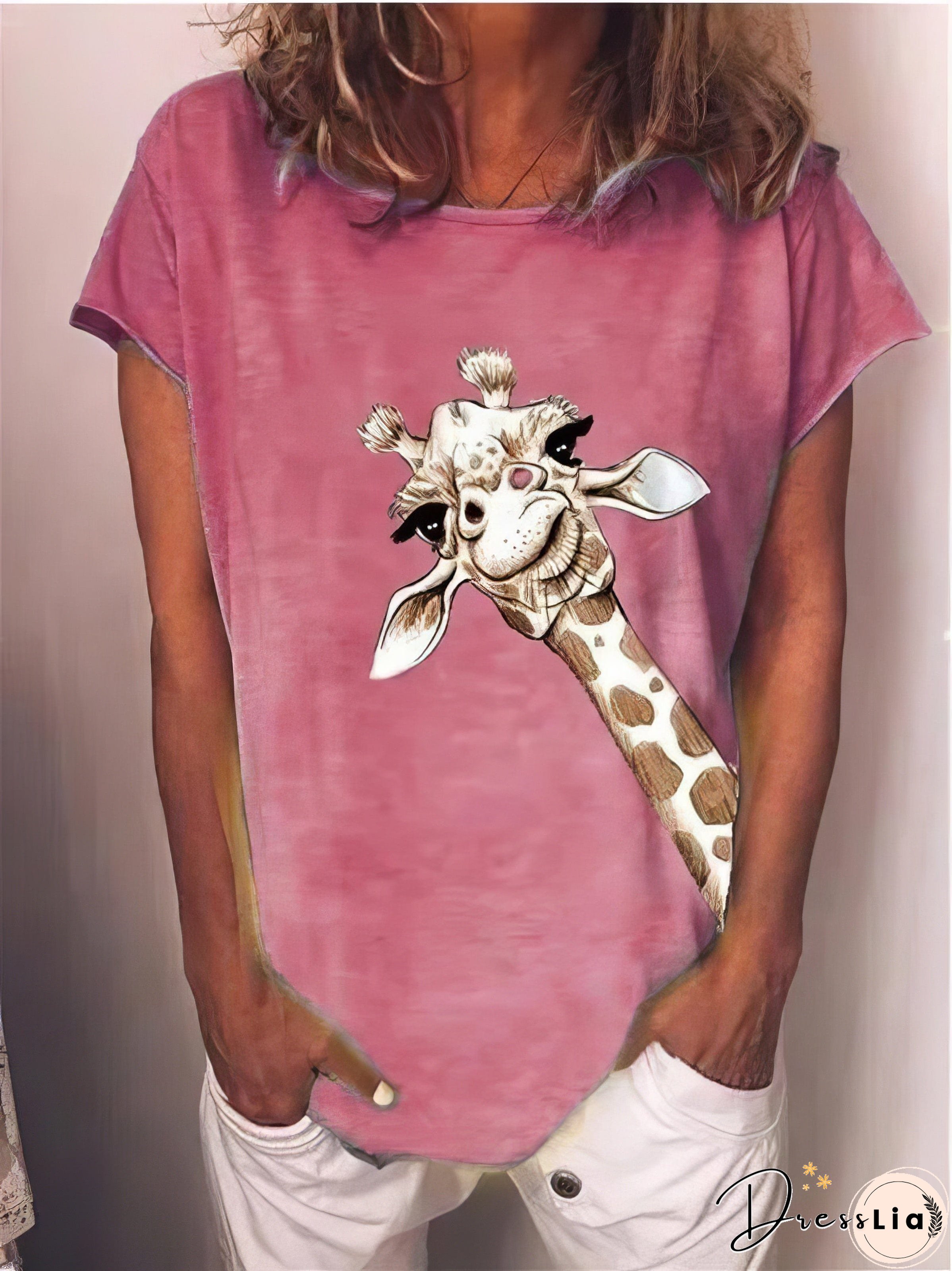 Soft and Comfortable Giraffe Tee