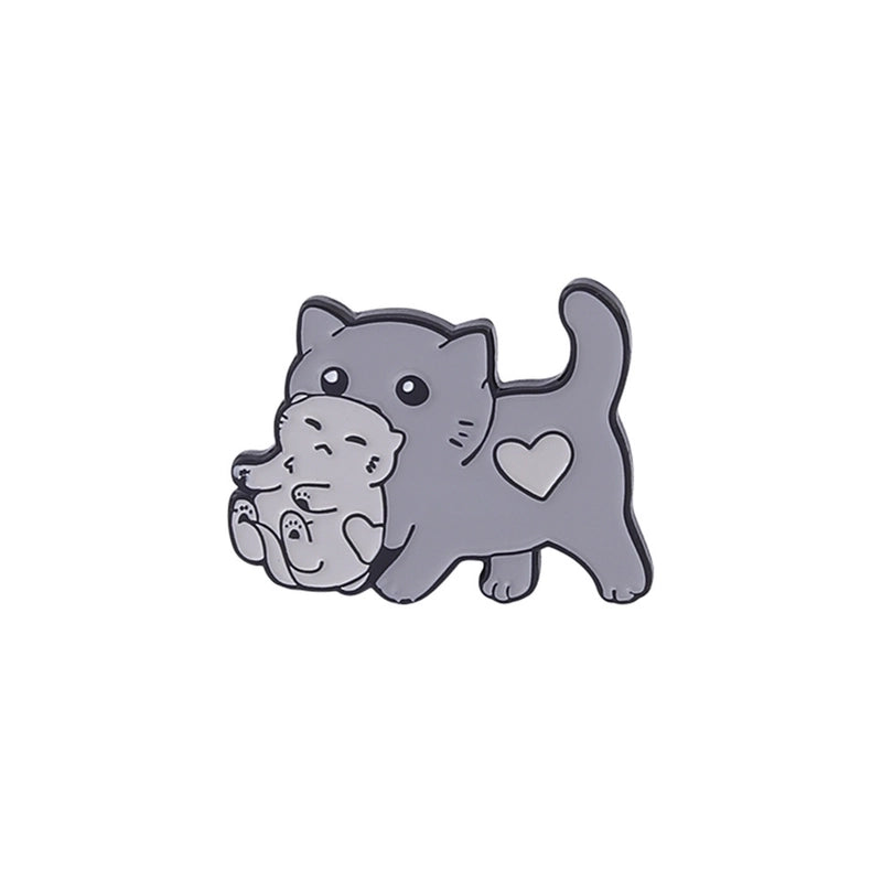 Cute Bear Panda Cat Alloy Women’s Brooches