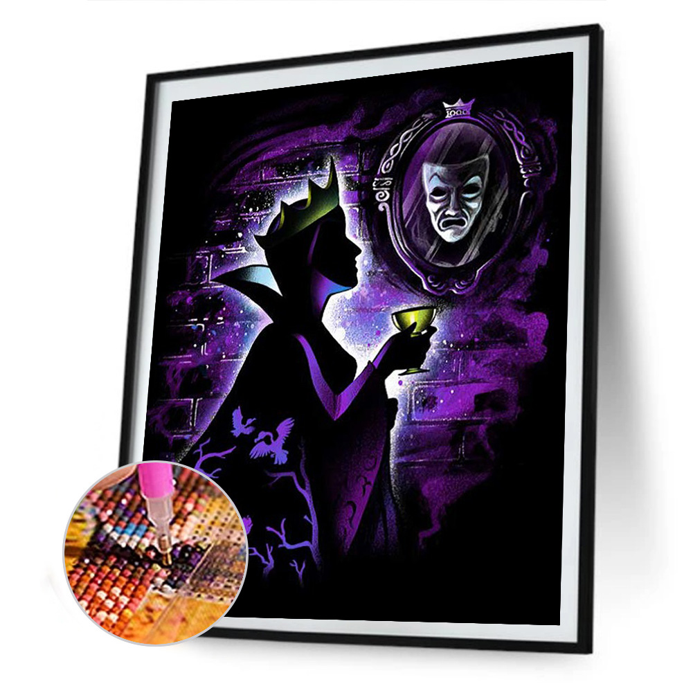

(Multi-Size) Disney Character - Round/Square Drill Diamond Painting, Round diamond 50*60cm, 501 Original
