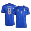 TONALI #8 Italy Home Soccer Jersey World Cup 2026