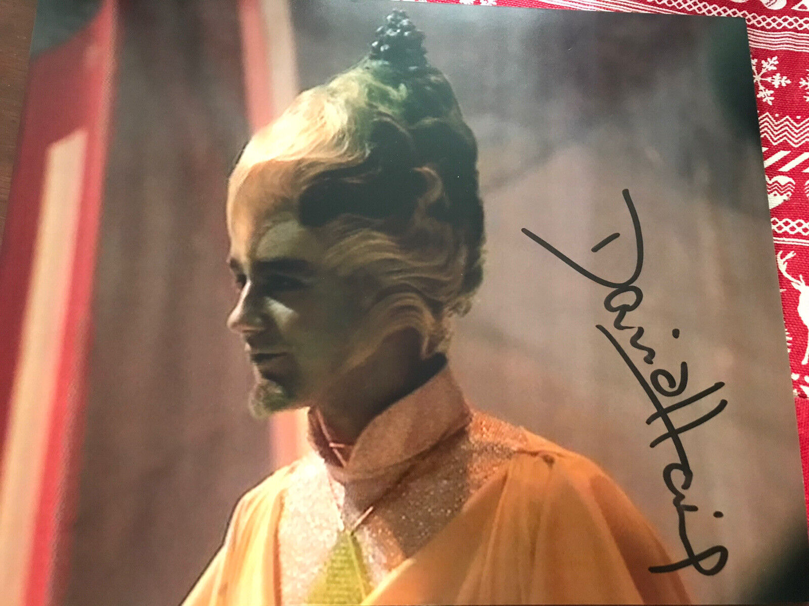 David Haig Signed Doctor Who 10x8 Photo Poster painting