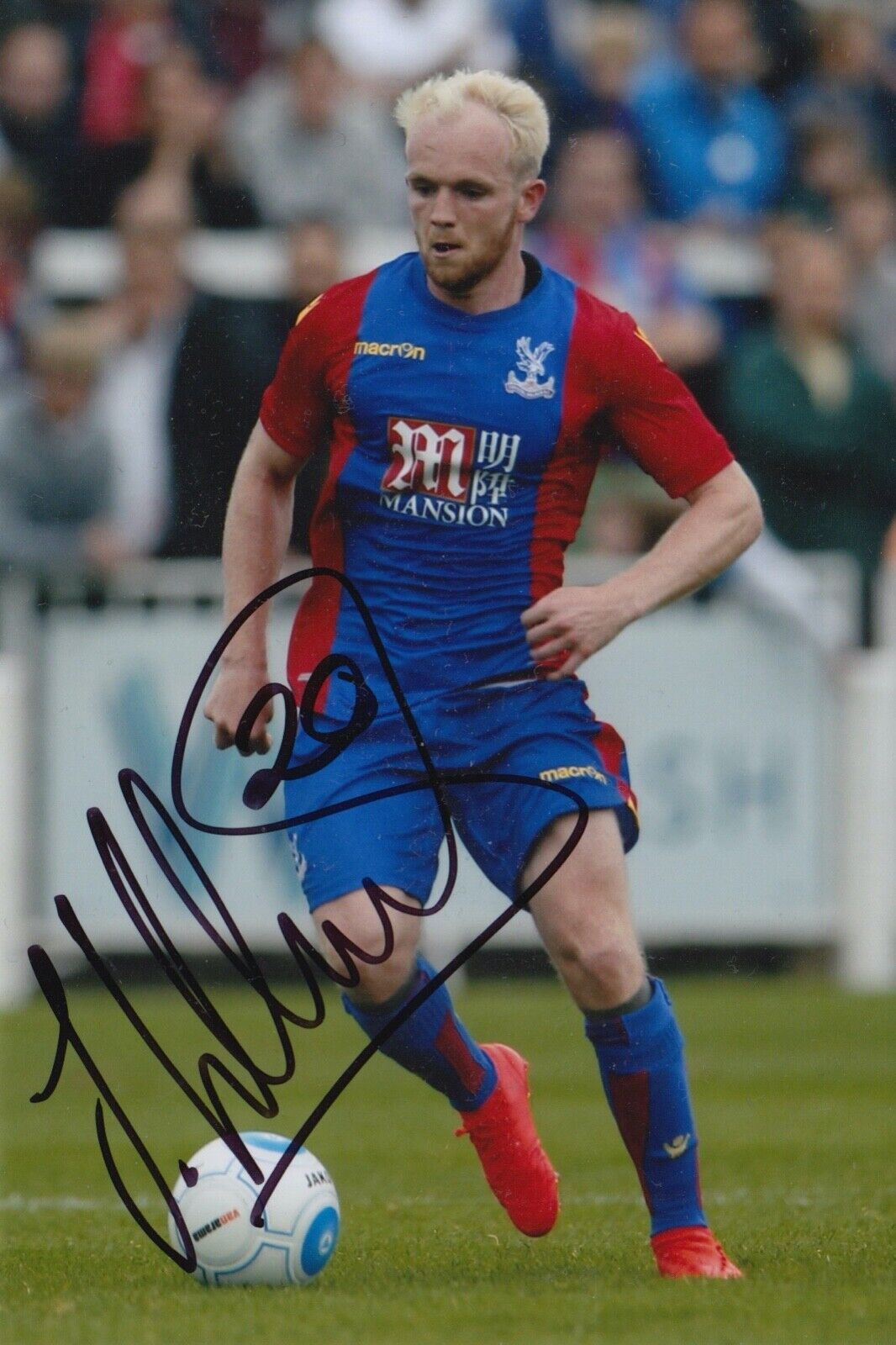 JONATHAN WILLIAMS HAND SIGNED 6X4 Photo Poster painting - FOOTBALL AUTOGRAPH - CRYSTAL PALACE 1.