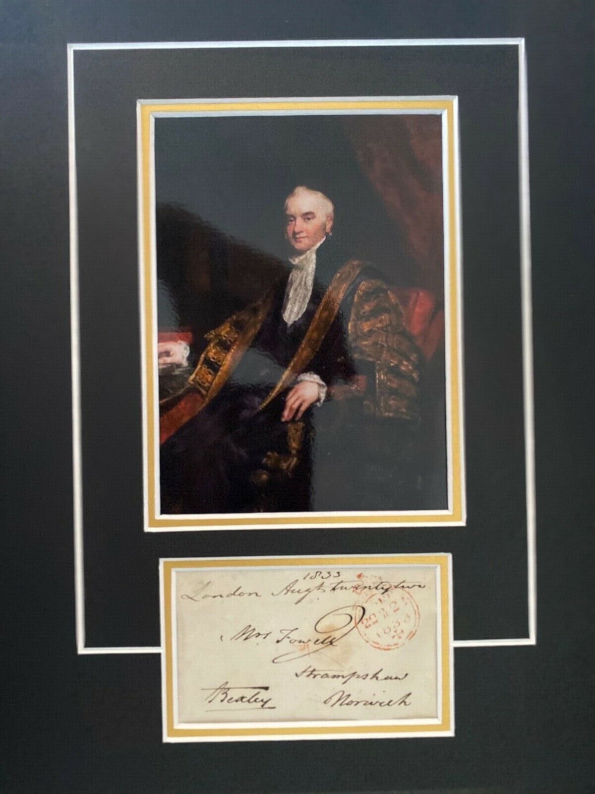 1st BARON BEXLEY - MP & LONG SERVING CHANCELLOR - SIGNED Photo Poster painting DISPLAY