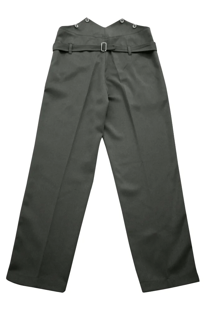   Wehrmacht German Officer Waffenrock Stone Grey Gabardine Dress Trousers German-Uniform