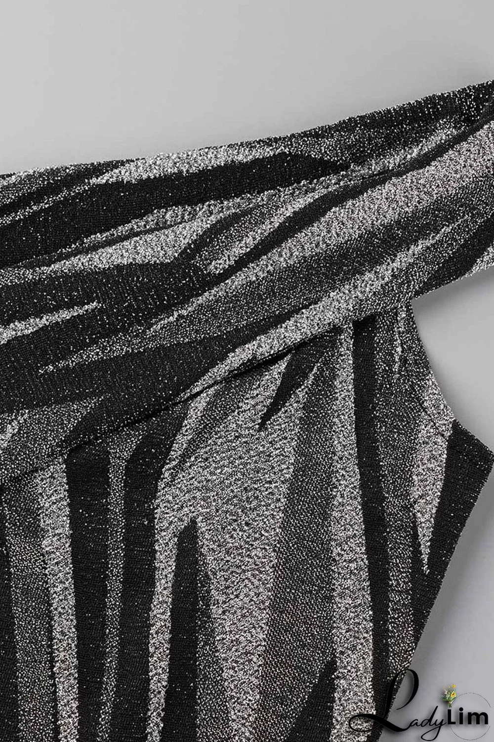 Gold Sexy Patchwork Off the Shoulder Off The Shoulder Dresses