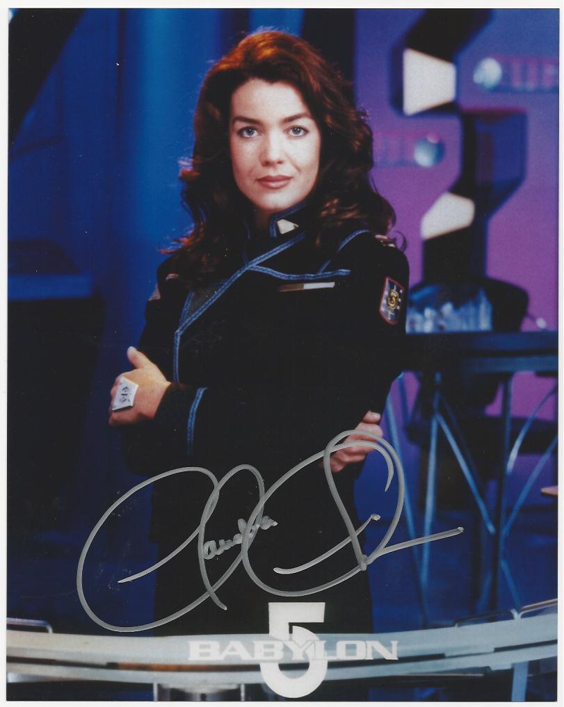 Claudia Christian - Babylon 5 signed Photo Poster painting