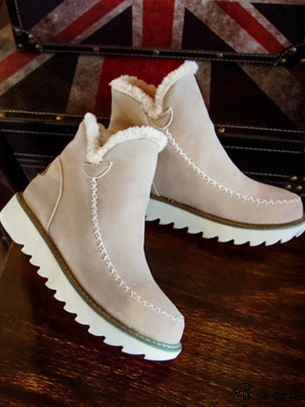 Warm Plush Lightweight Booties | IFYHOME