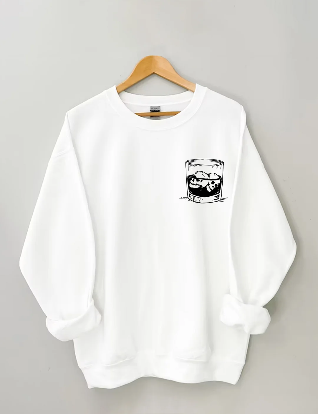 Skull Whiskey Sweatshirt