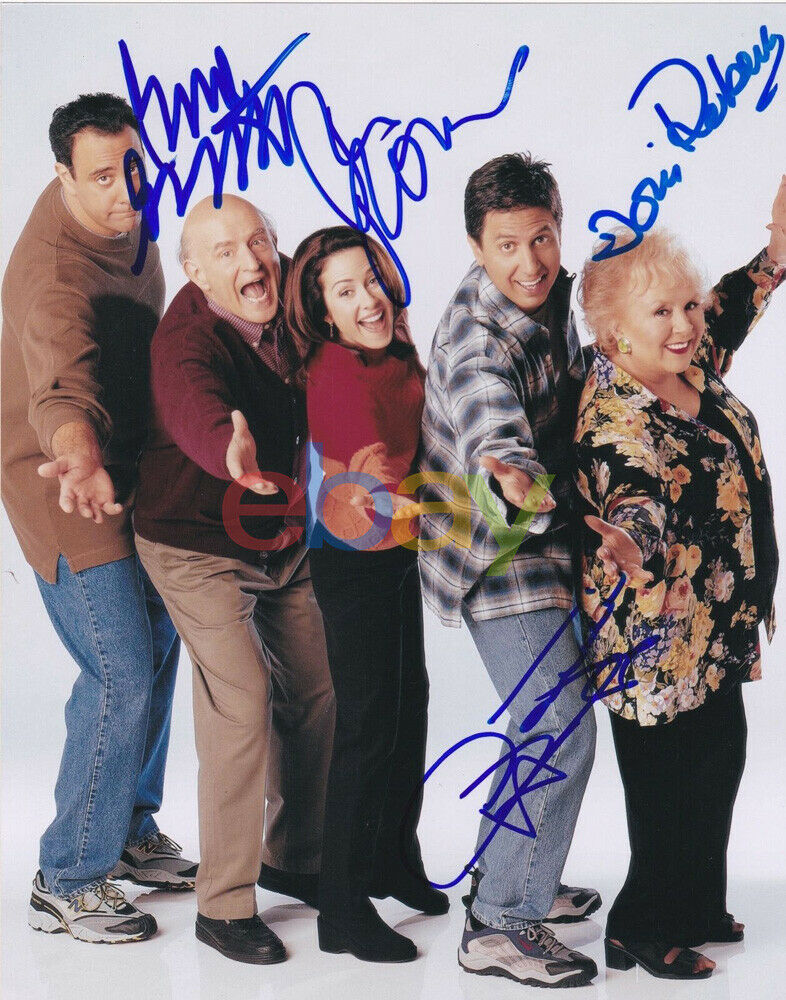 EVERYBODY LOVES RAYMOND CAST SIGNED 8x10 Photo Poster painting ROBERTS ROMANO GARRETT + HEATON r