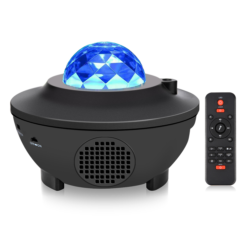 

LED Laser Projector Light Bluetooth Music Player with Remote Control Lamp, 501 Original