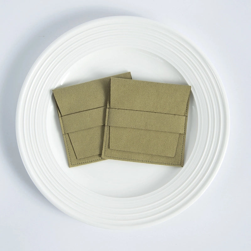 1 Piece Cloth Basic Minimalist Daily Solid Color Jewelry Packaging Bags