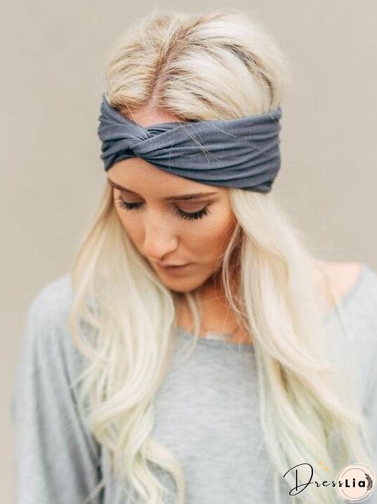 Contrast Color Hair Band Accessories