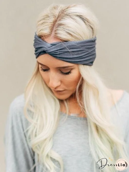 Contrast Color Hair Band Accessories