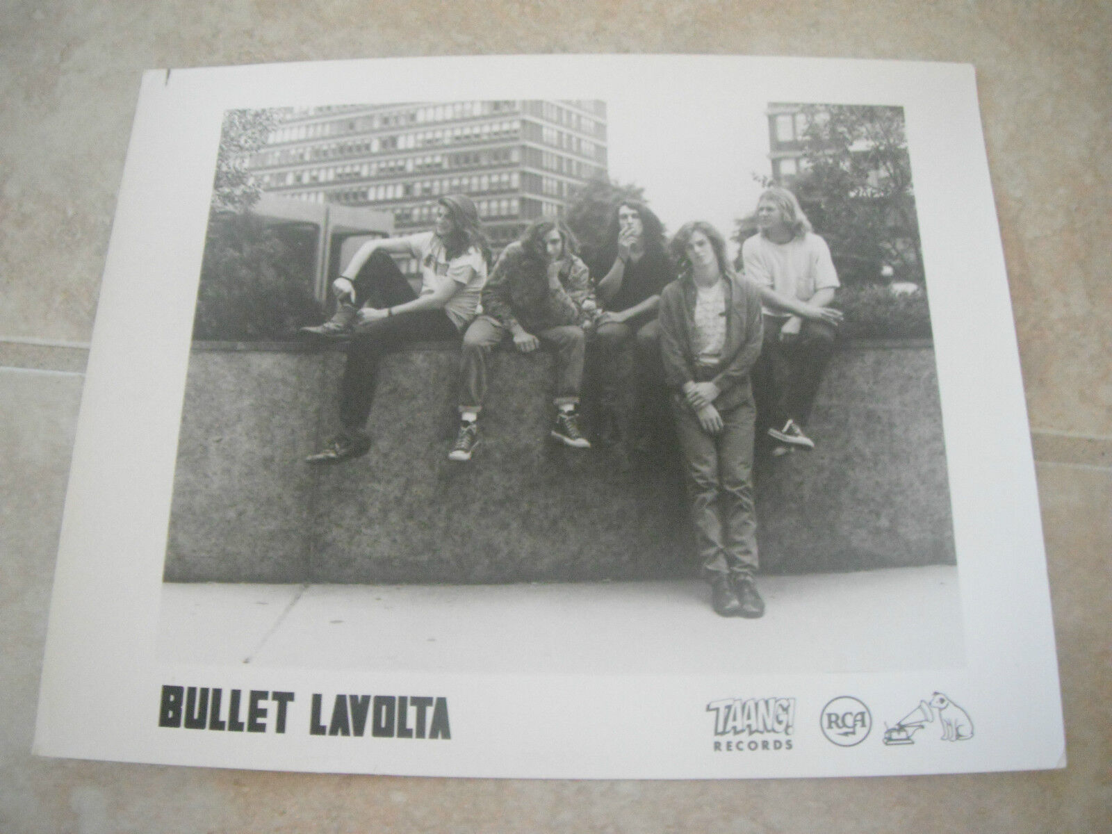 Bullet Lavolta B&W 8x10 Promo Photo Poster painting Picture Original