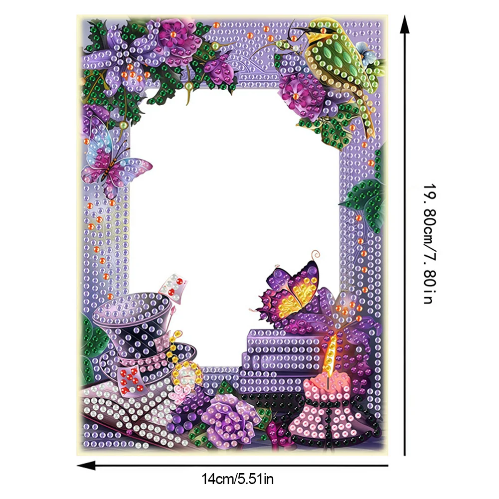 Special Shape Books Birds Table Top Diamond Painting Frame Kits for Beginners