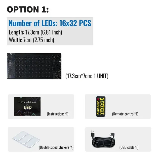 LED scrolling billboard - Free Shipping