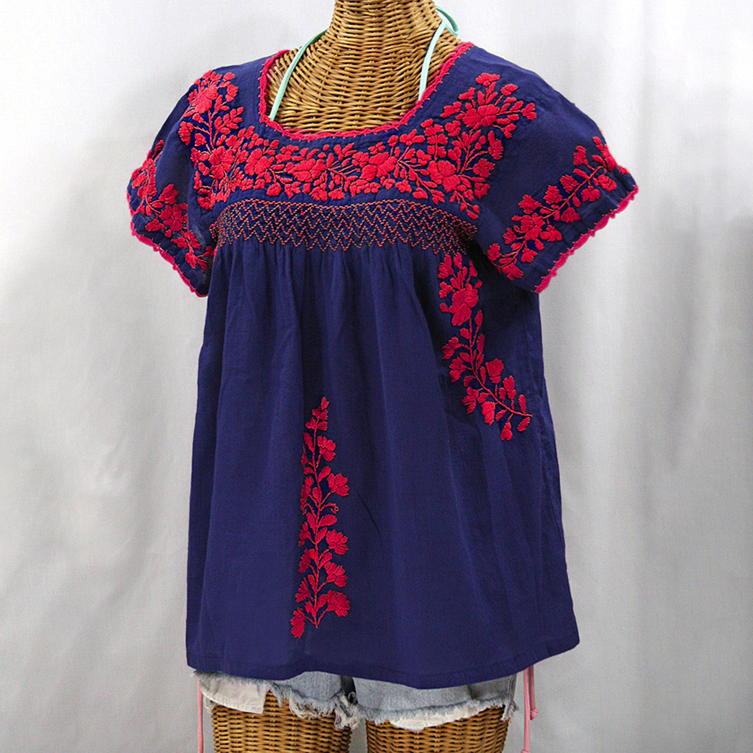Casual Ethnic Print Top