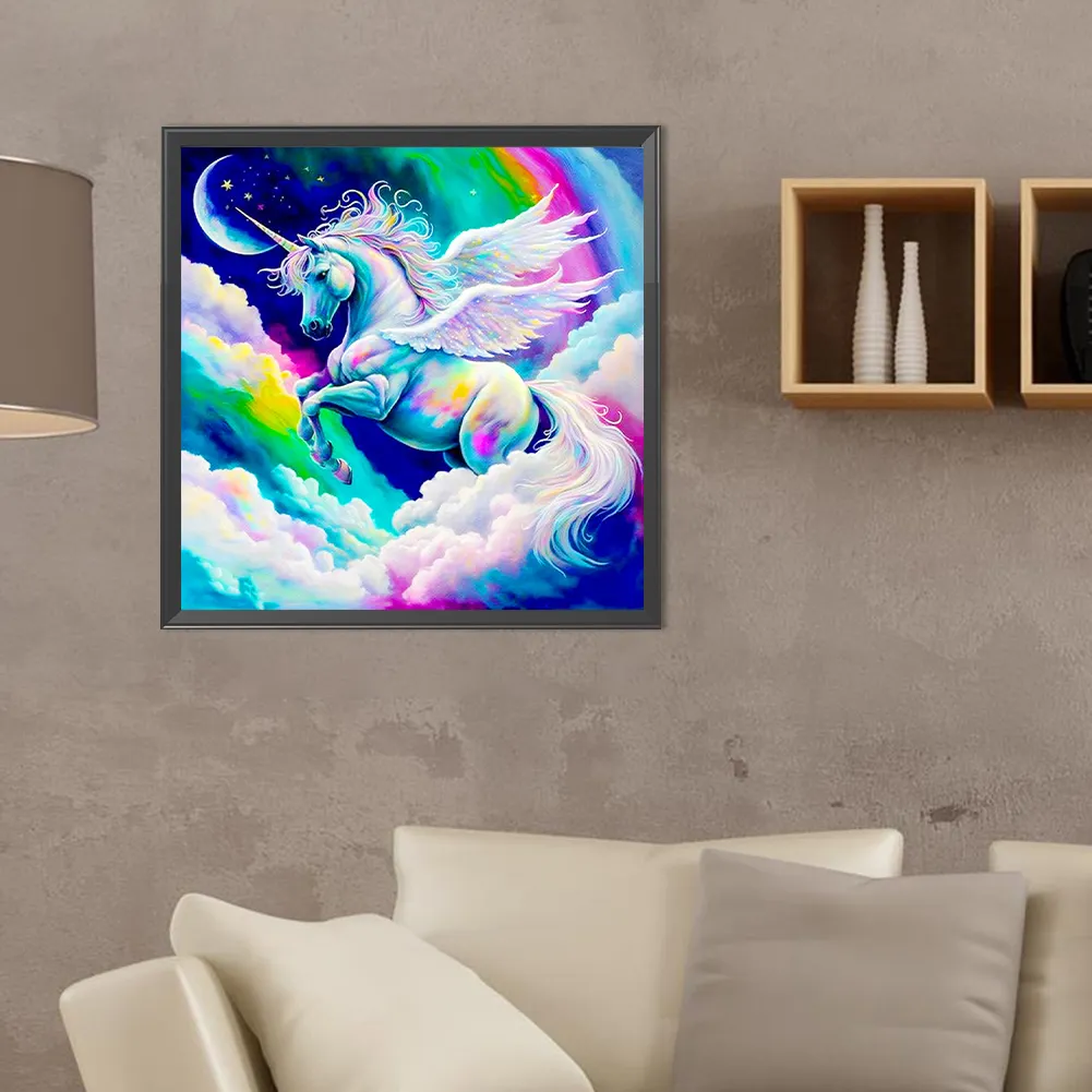 Diamond Painting - Full Round Drill - Unicorn(Canvas|40*40cm)