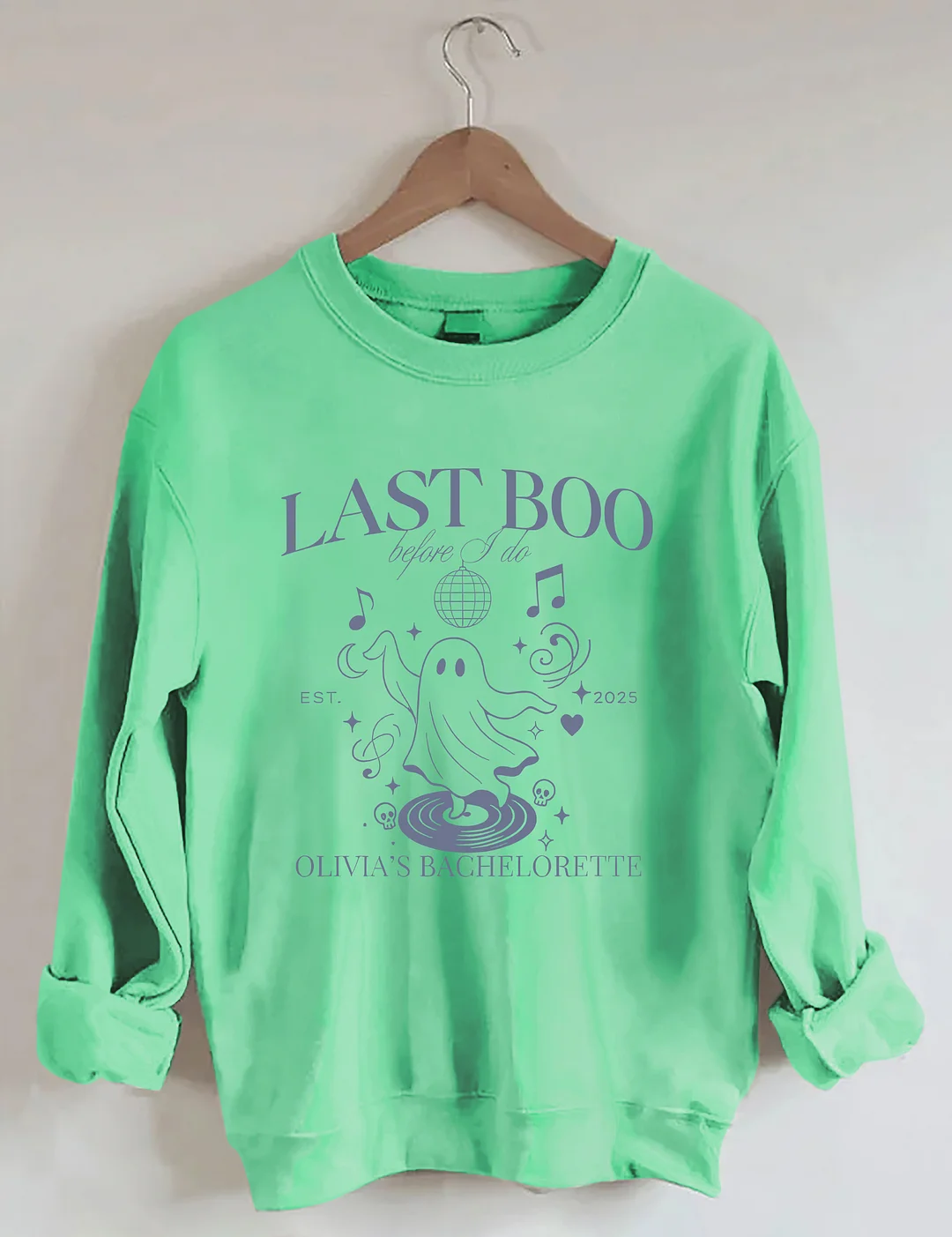 Halloween Last Boo Ghost Sweatshirt