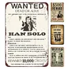 (Multi Style)Wanted - Metal Tin Signs(12*16Inch)