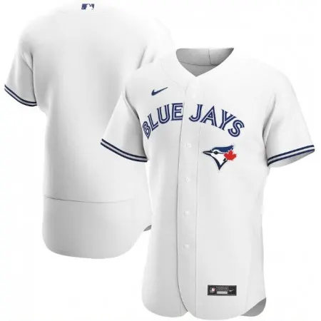 Men's Toronto Blue Jays Blank White Flex Base Stitched Jersey WM45