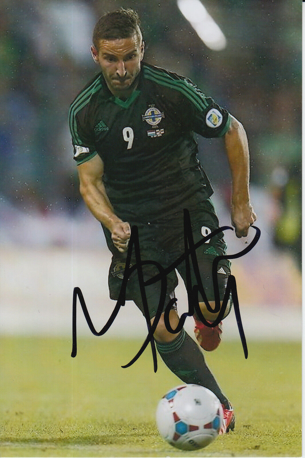 NORTHERN IRELAND HAND SIGNED MARTIN PATERSON 6X4 Photo Poster painting.