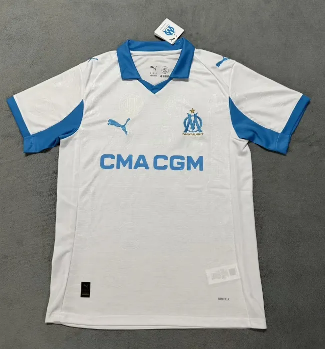 Marseille Home Shirt 2025-26 - Fan Edition