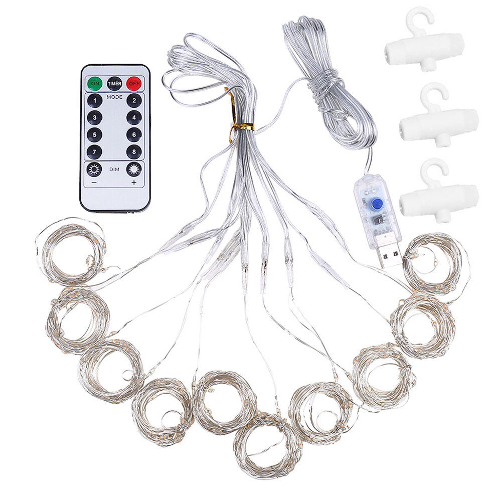 

200 LED Fairy String Garland with Remote-String Light, 501 Original