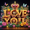 Love - Crystal Rhinestone Diamond Painting