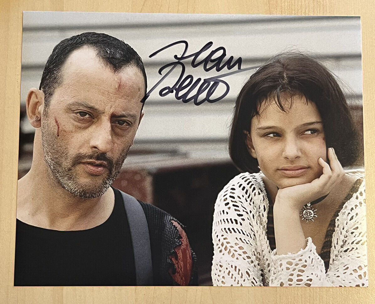 JEAN RENO SIGNED 8x10 Photo Poster painting ACTOR AUTOGRAPHED THE PROFESSIONAL MOVIE RARE COA