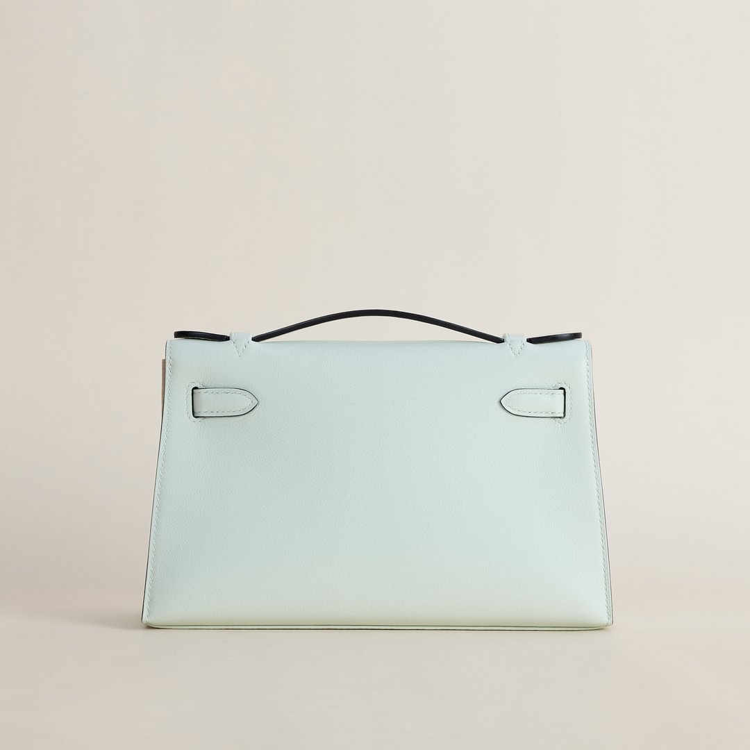 Kelly pochette Swift 0S Vert fizz&nbsp;PHW