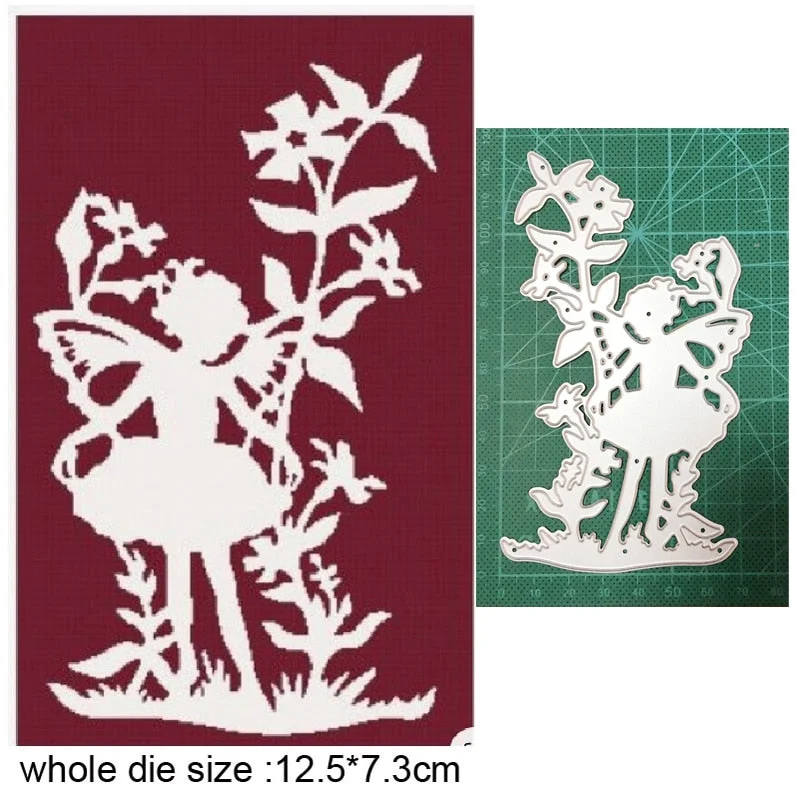 Craft Dies Metal Cutting Dies Cut Die Christmas Elves Angel Scrapbooking Dies Craft Paper Knife Mould Blade Punch Steencils Dies