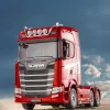 1/18 Genuine Scania remote control heavy truck 2025 new four-wheel drive tractor car model