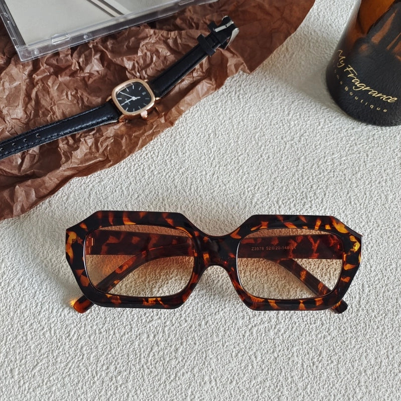 Casual Sweet Glasses Pc Resin Round Frame Square Oval Frame Full Frame Women’s Sunglasses