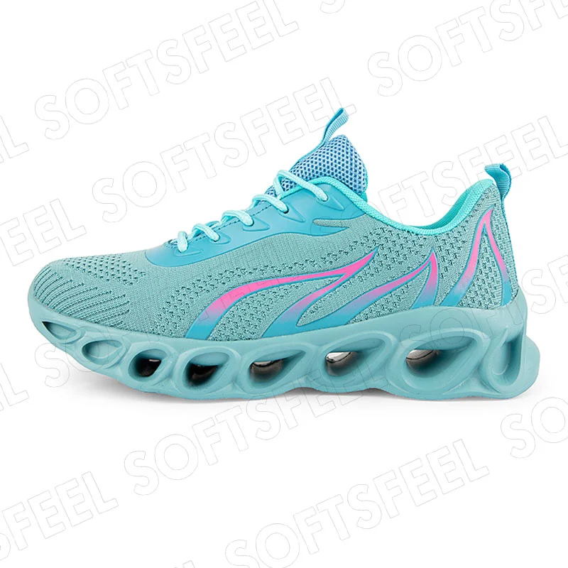 Softsfeel Relieve Foot Pain Perfect Walking Shoes - Sky Blue