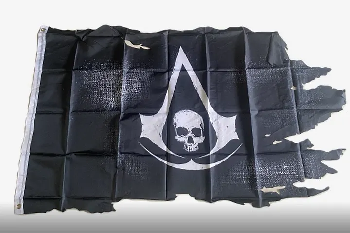 Customized Assassin's Creed Black Flag Flag bestpropreplica