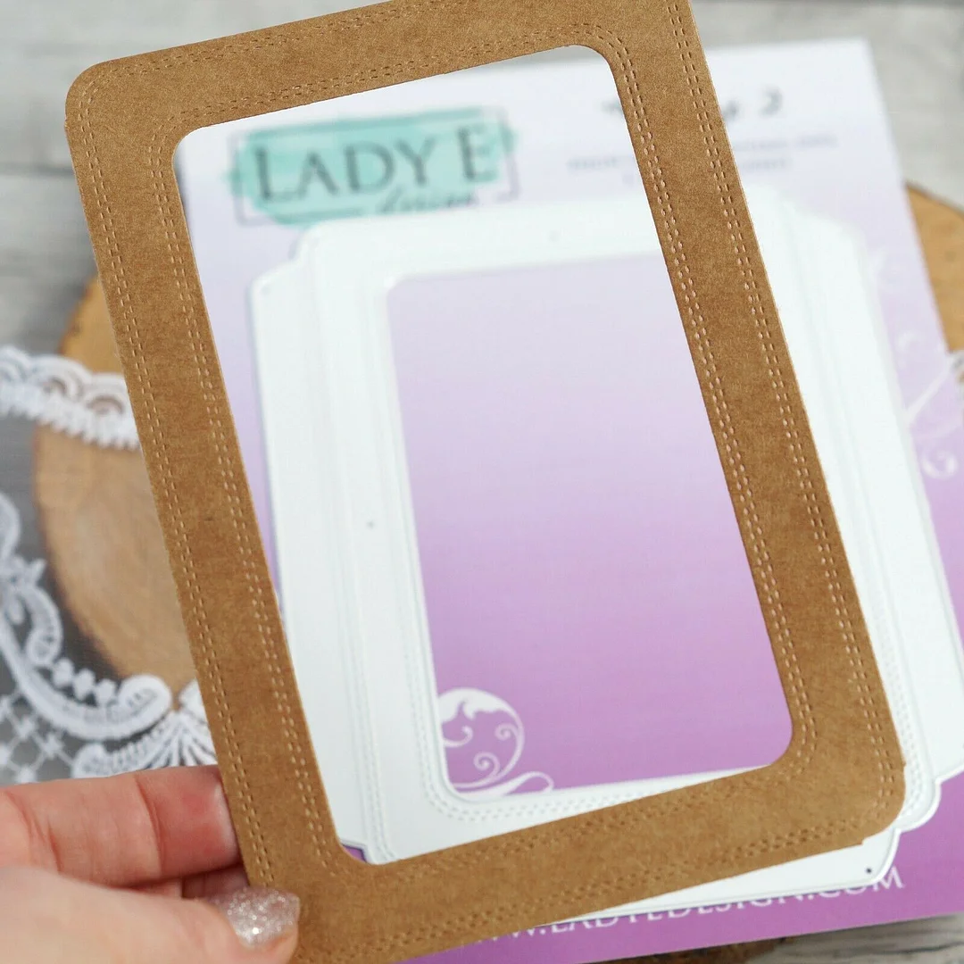 Photo frame Metal cutting dies cut die mold card Scrapbook paper craft knife mould blade punch stencils