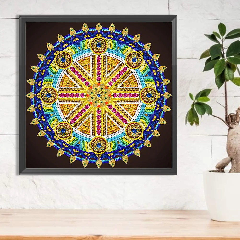 Special Shape Diamond Painting 30*30cm - Mandala