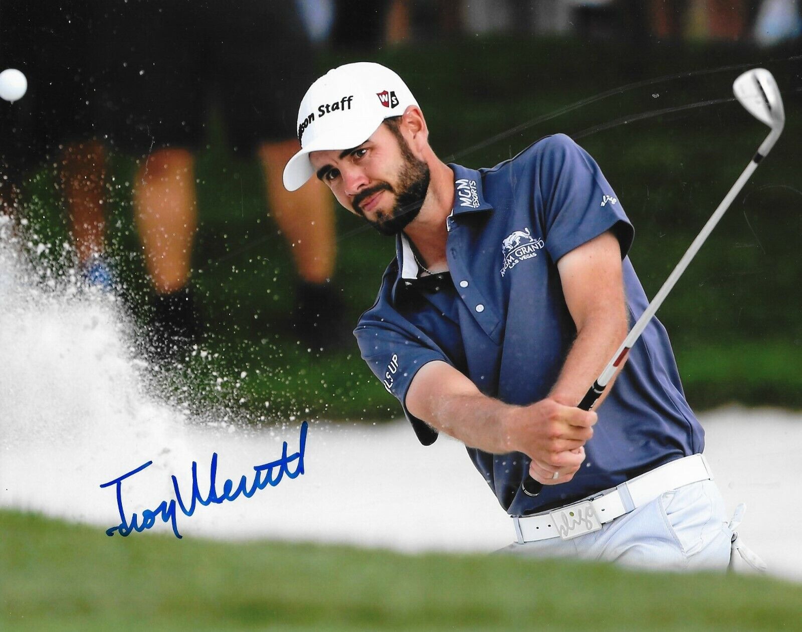 Troy Merritt signed PGA Golf 8x10 Photo Poster painting autographed 2