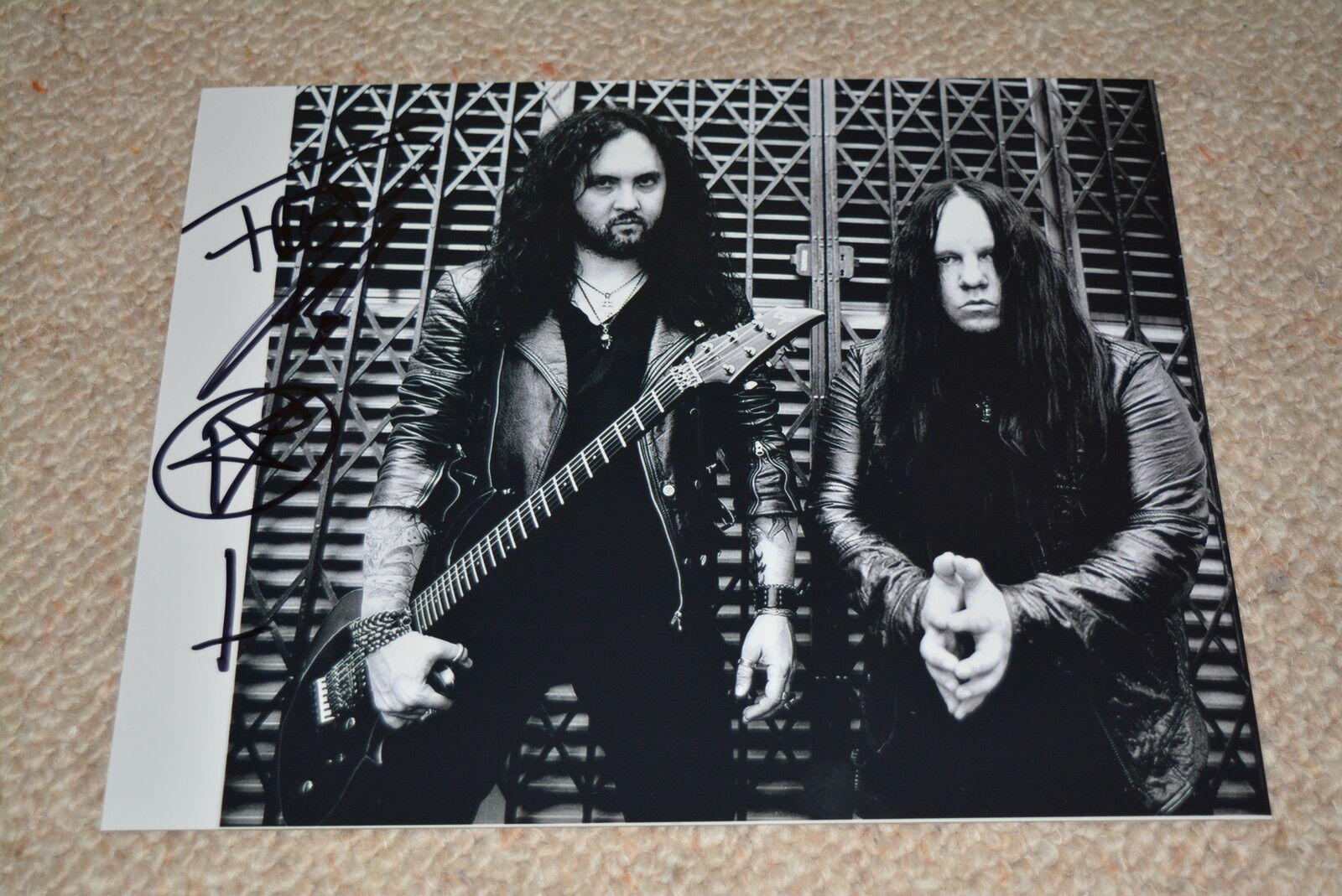 FREDERIC LECLERCQ signed autograph In Person 8x10 20x25 cm DRAGONFORCE