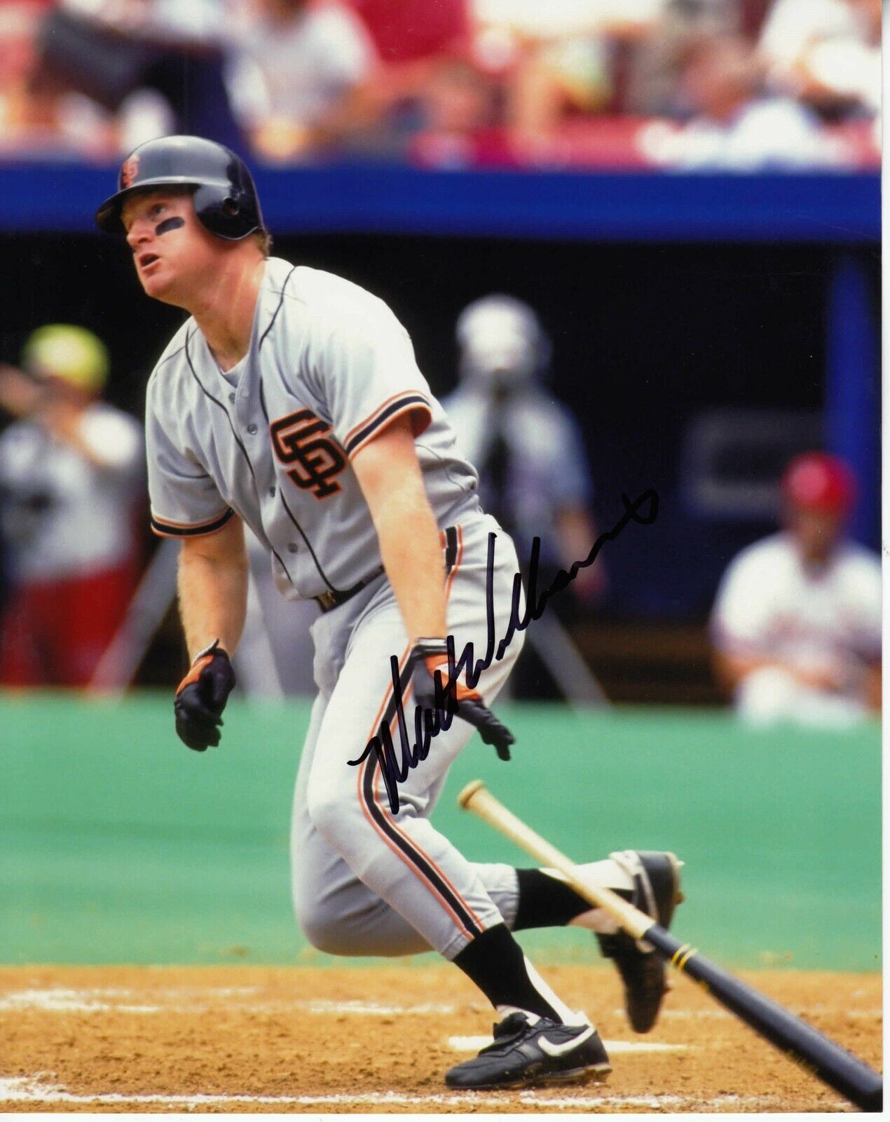 Matt Williams #1 8x10 Signed w/ COA San Francisco Giants