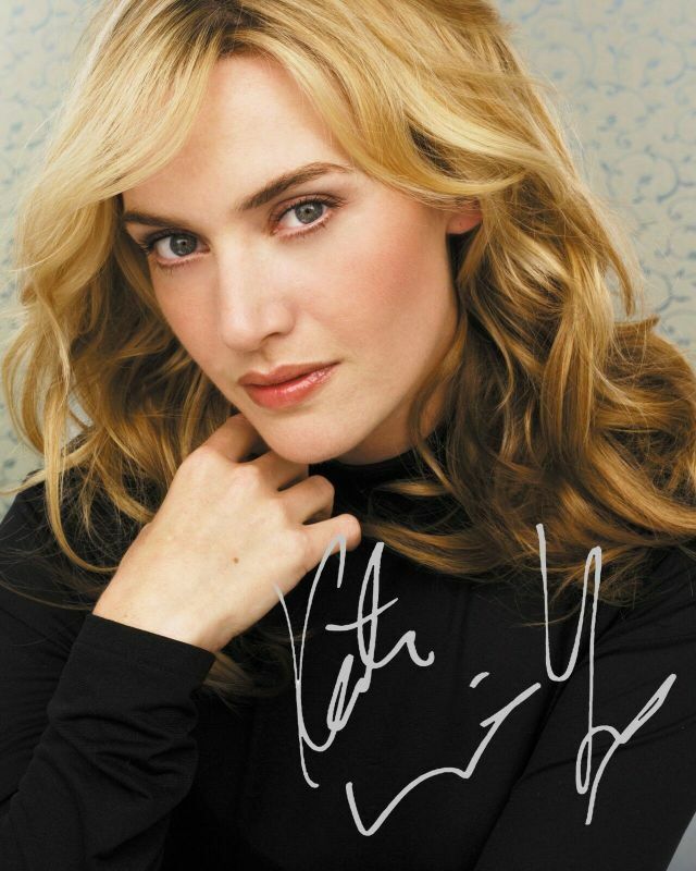 Kate Winslet Autograph Signed Photo Poster painting Print