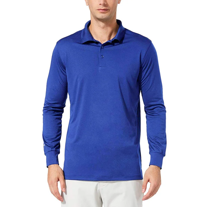 Men's Sportswear Long Sleeve Polos Shirts