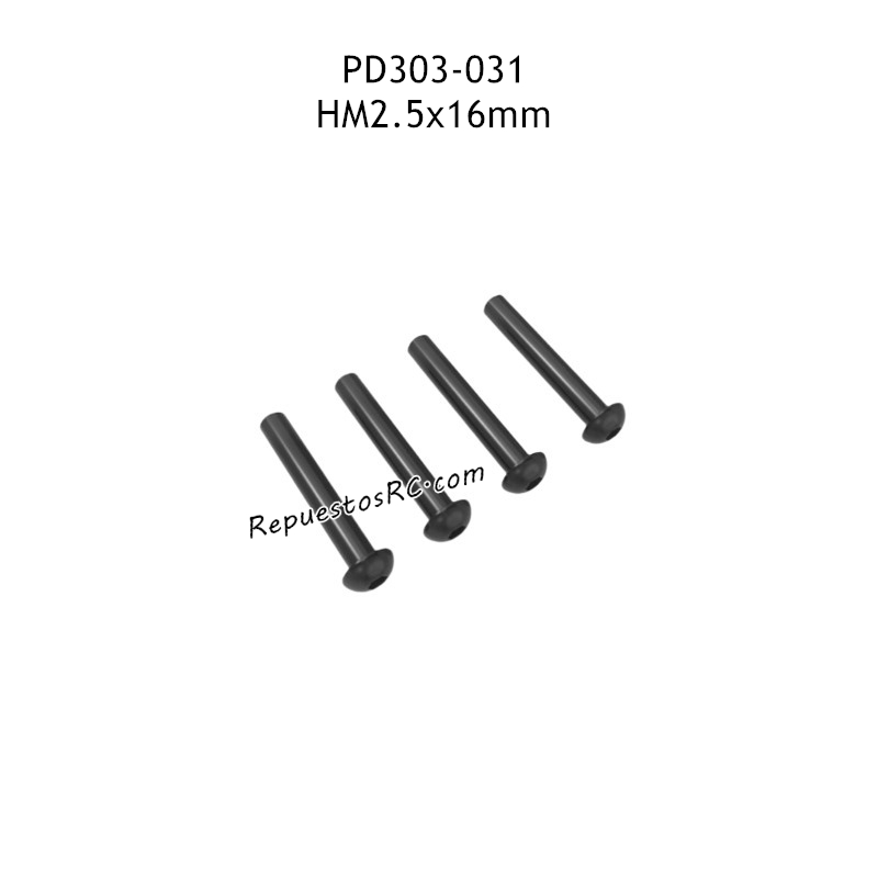 PD RACING TK16 Piezas para Juguetes RC Tornillos