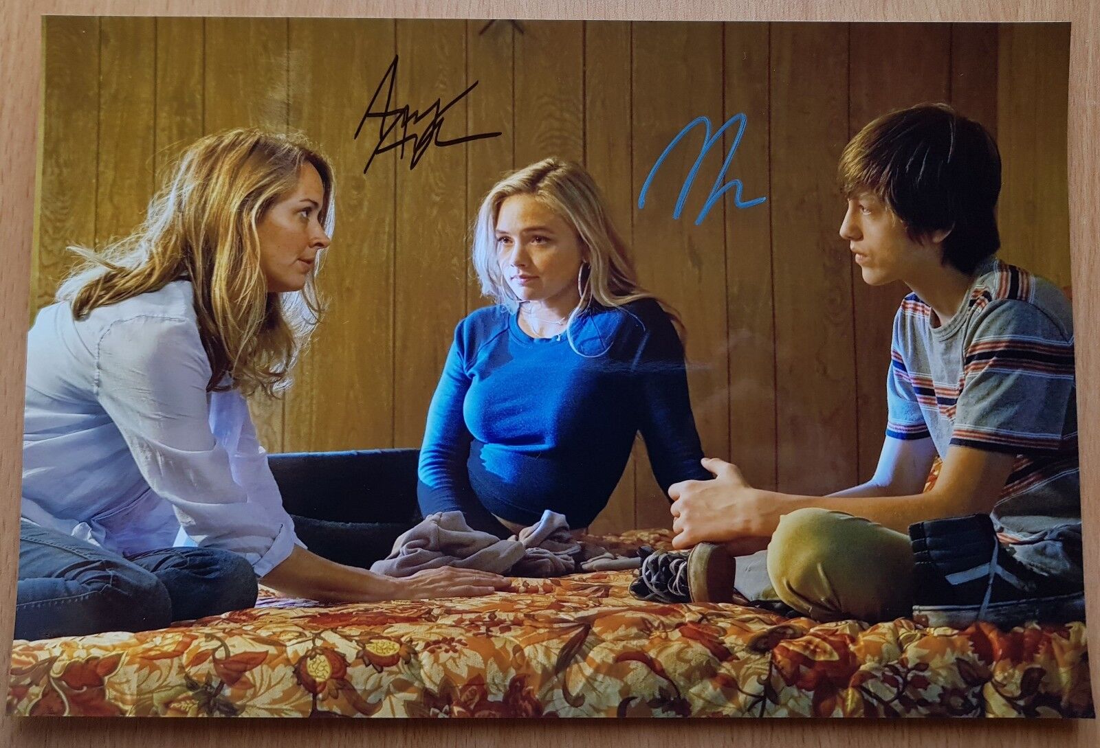 AMY ACKER and Natalie Lind signed Autographed Photo Poster painting THE GIFTED