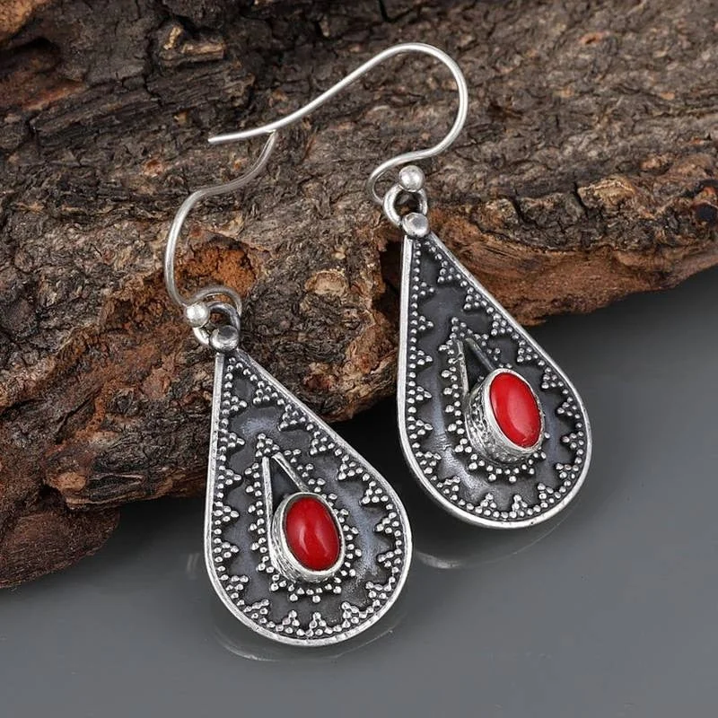 Fashion Colorful Dangling Earing Women Wedding Jewelry Silver Color Round Pearl Paste Peacock Tail Hook Dangle Earrings Gifts