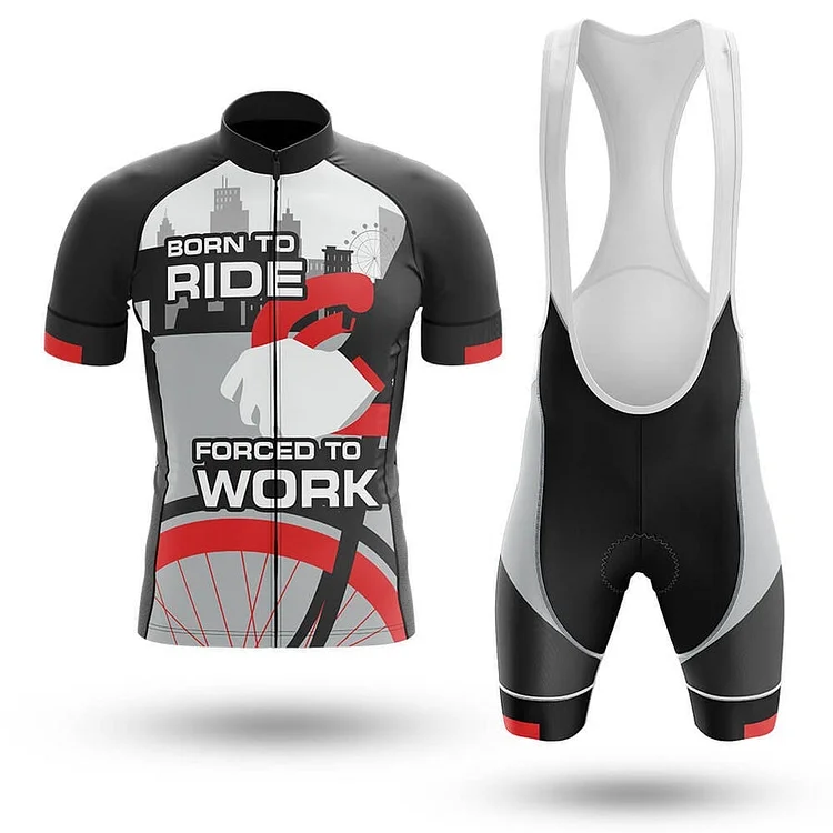 Born To Ride Men's Short Sleeve Cycling Kit
