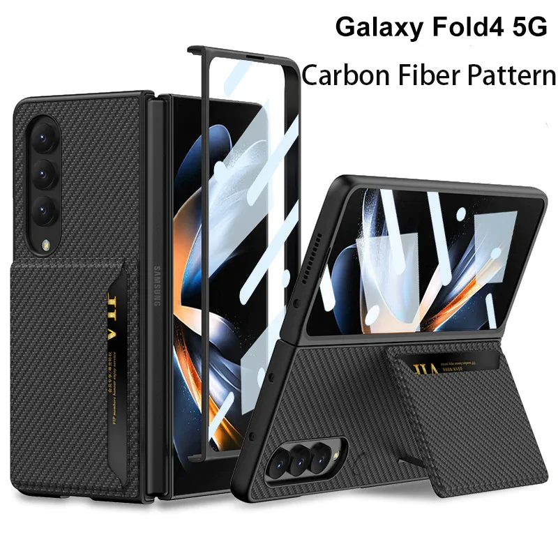 Applicable To For Samsung ZFold4 Folding Card Bag Phone Case