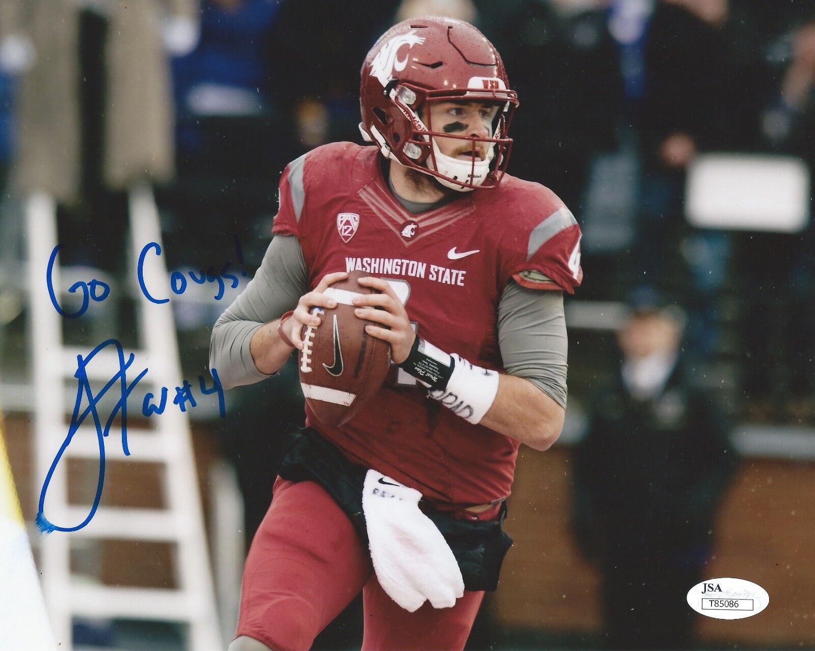 LUKE FALK Signed Autographed 8x10 Photo Poster painting Washington State Cougars WSU JSA COA