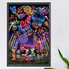 (40*60cm)Disneyland Fireworks - Round Partial AB Drill Diamond Painting